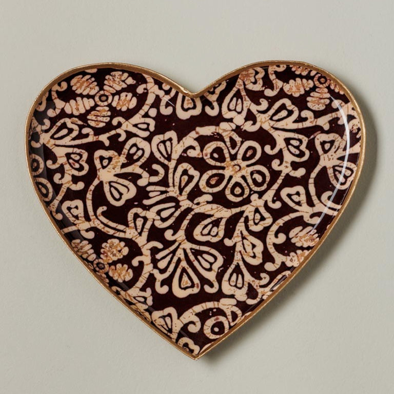 Vassoio decorato - Deco floreali - Cuore