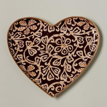 Vassoio decorato - Deco floreali - Cuore