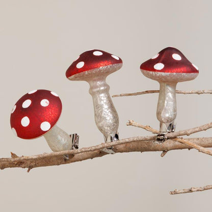 Funghetti Rossi - Clip - Decorazione Natale