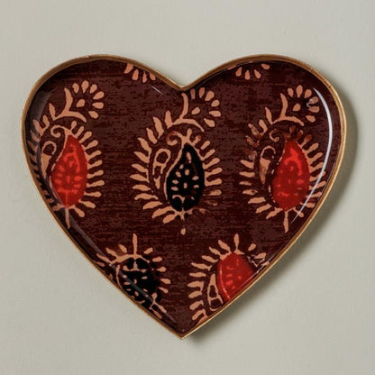 Vassoio decorato - Deco floreali - Cuore