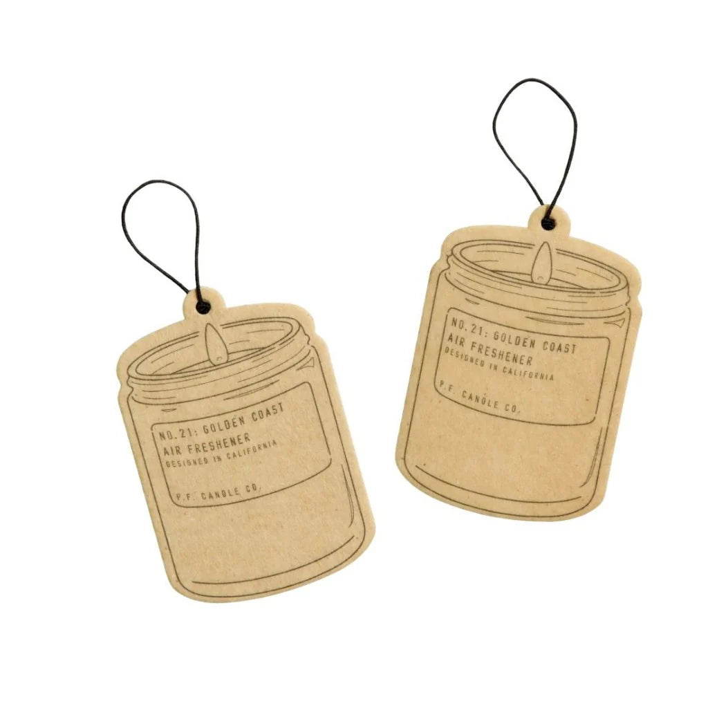 Air Freshener 2 Pack - Golden Coast - P.F. Candle Co - NEW!