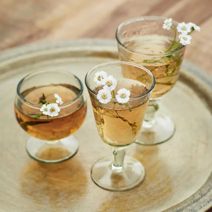 Bicchiere vino - Vetro irregolare