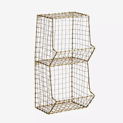 Mesh container - wall mounted