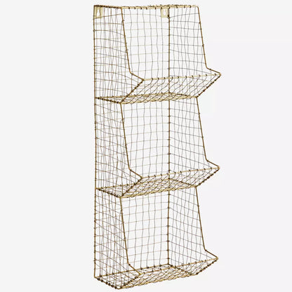 Mesh container - wall mounted