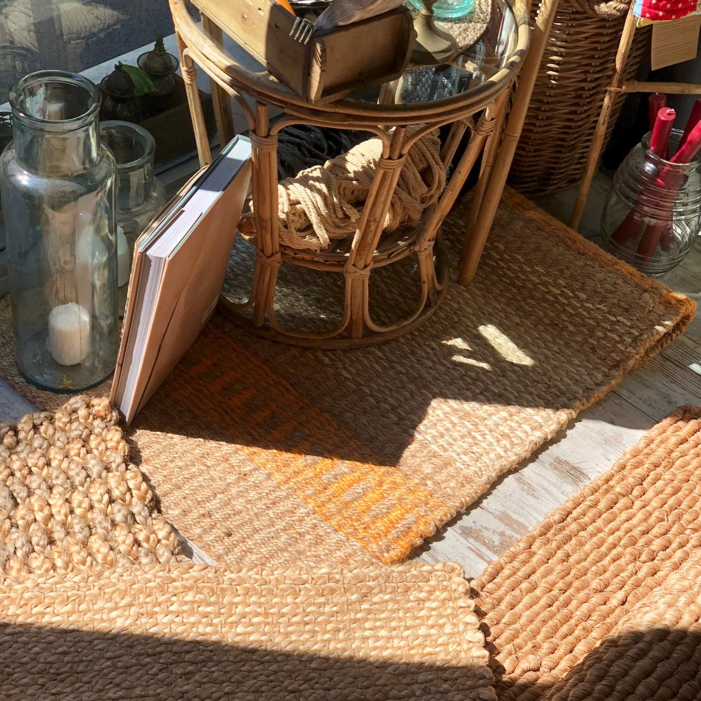 Tappeto - 100% juta - pezzi unici