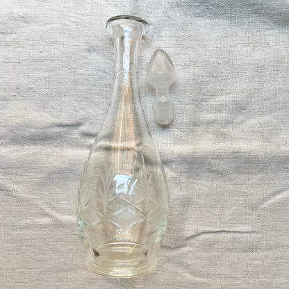 Bottiglie in vetro lavorato - Vintage