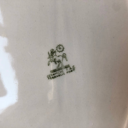 Oval tray - FAC ceramic - Vintage