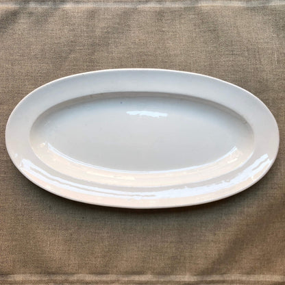 Oval tray - Italian Laveno ceramic - Vintage