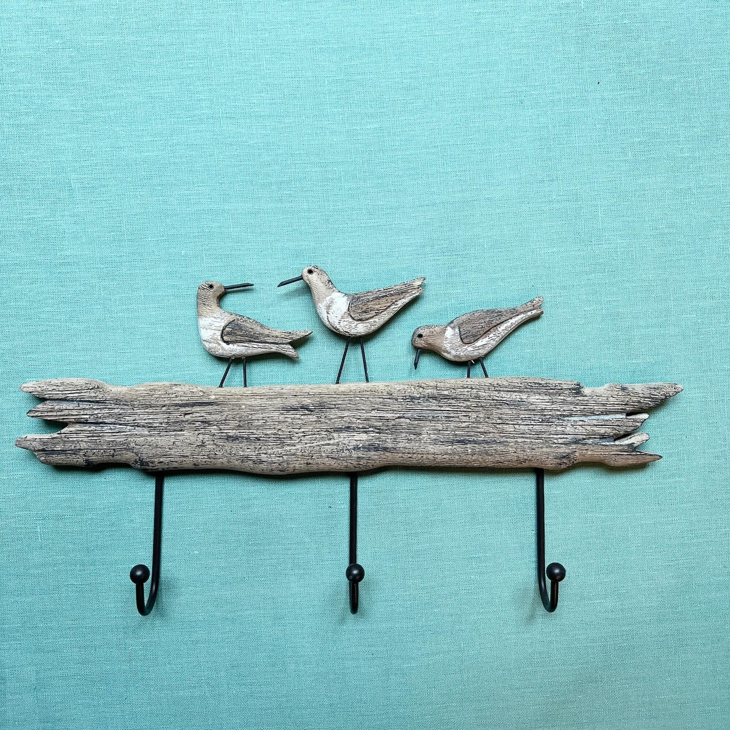 Hanger with birds - three hooks