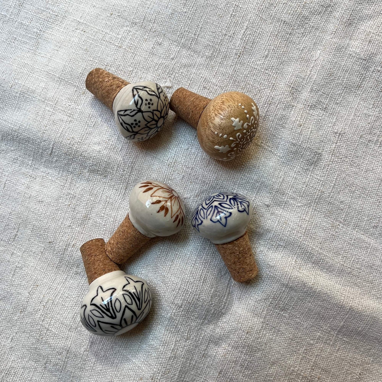 Decorative cap - bottle