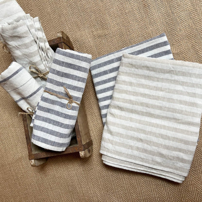 SET of 2 placemats - Lines - La Fabbrica del Lino