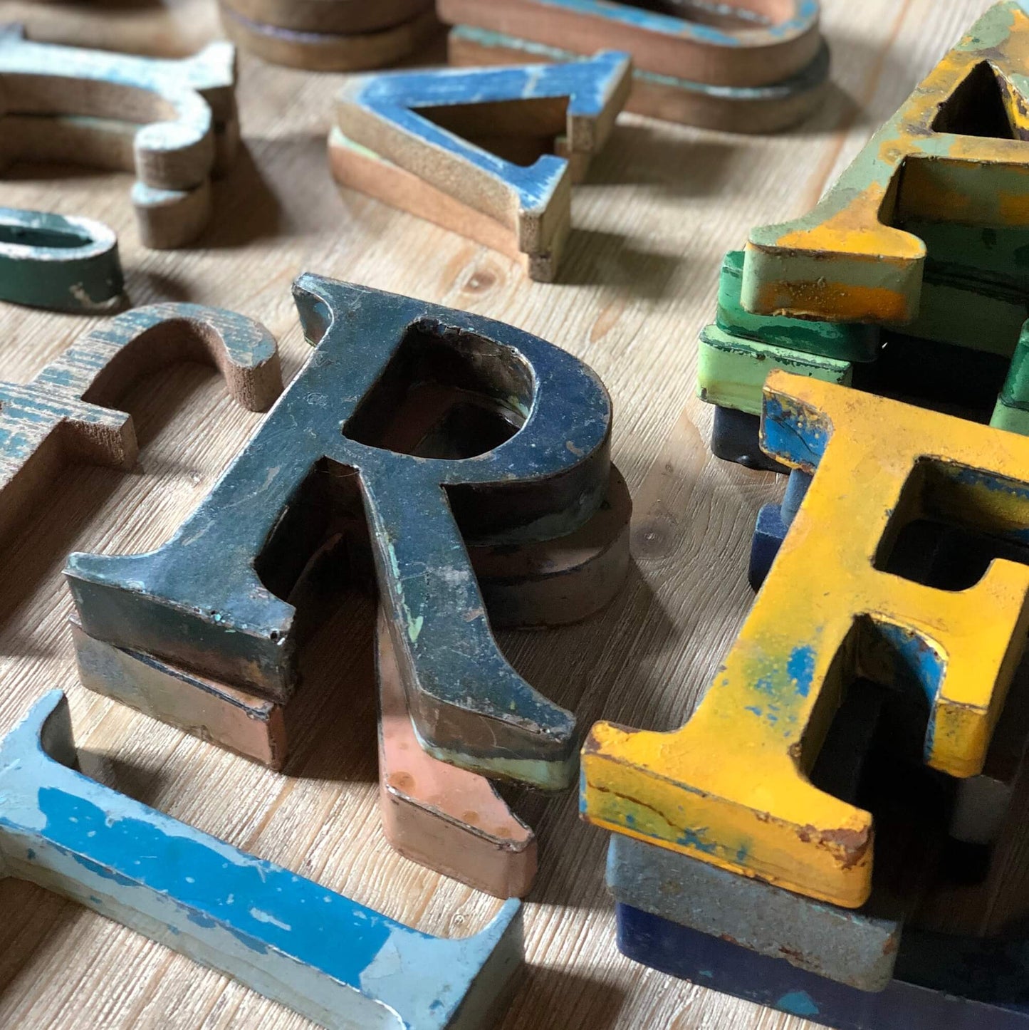 Iron Letters - Uppercase