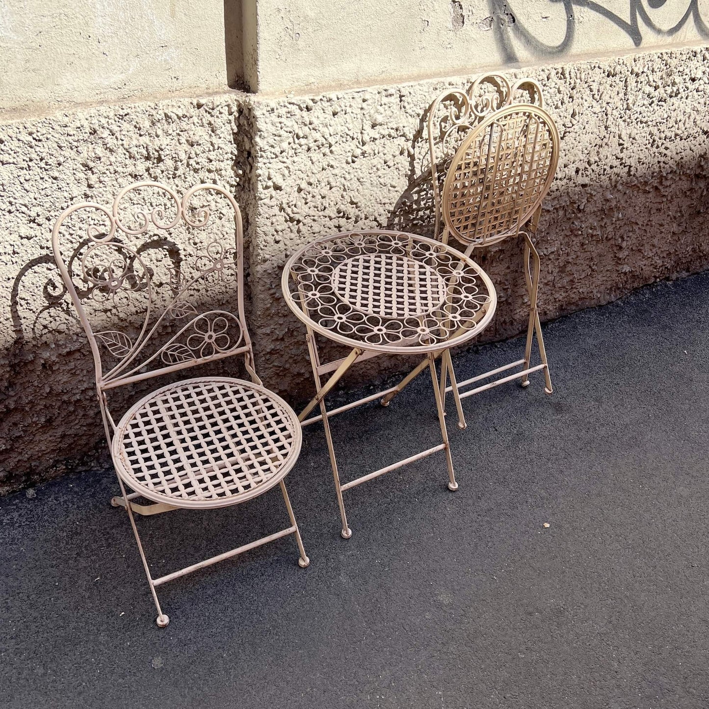 SET Tavolino con sedie - Vintage