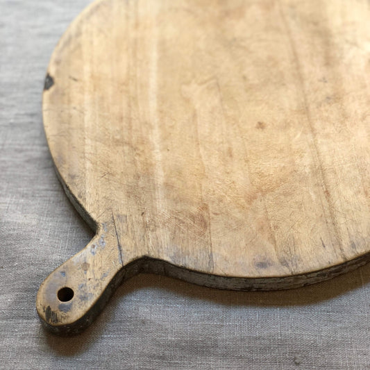 Tagliere - tondo con manico - Vintage