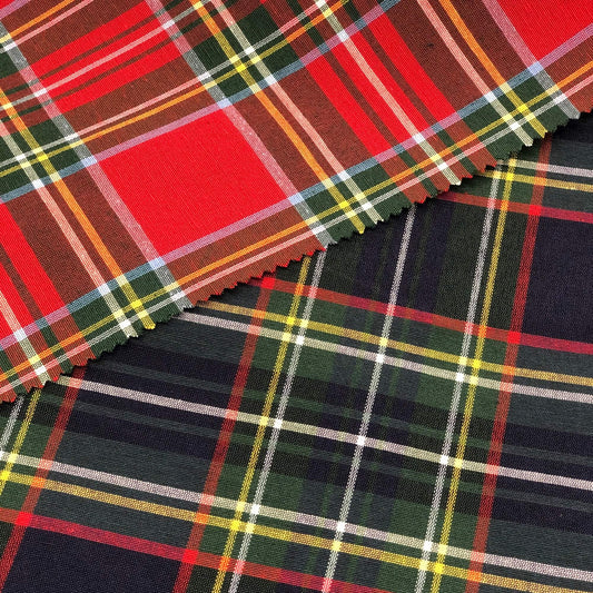 Tessuto al metro - Cotone - Tartan scozzese