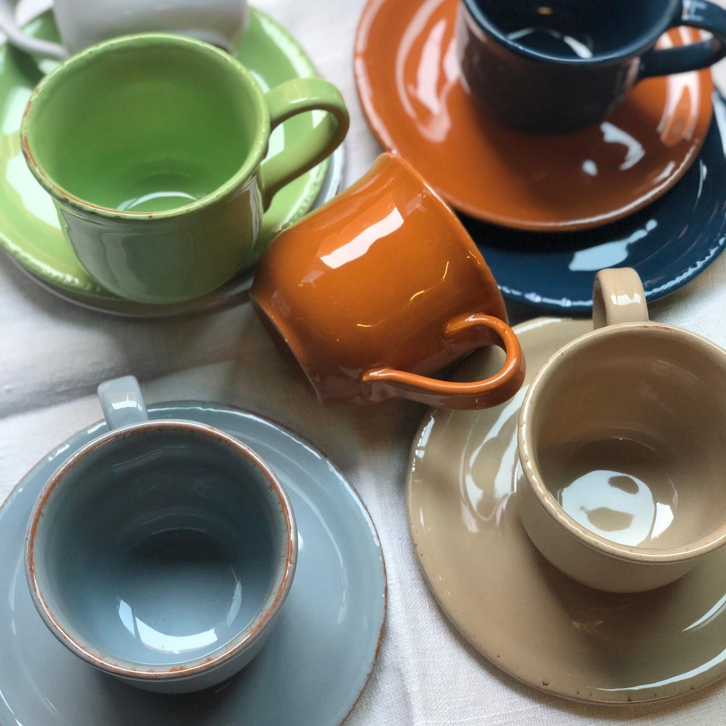 Tazza con piatto - Linea Tavolozza - Virginia Casa