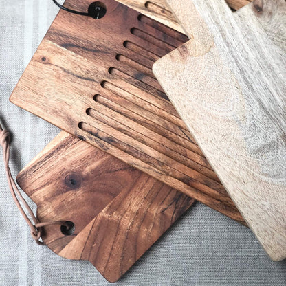 Rectangular cutting board - acacia wood