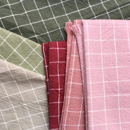 Tea towel - Checks - Assorted colours