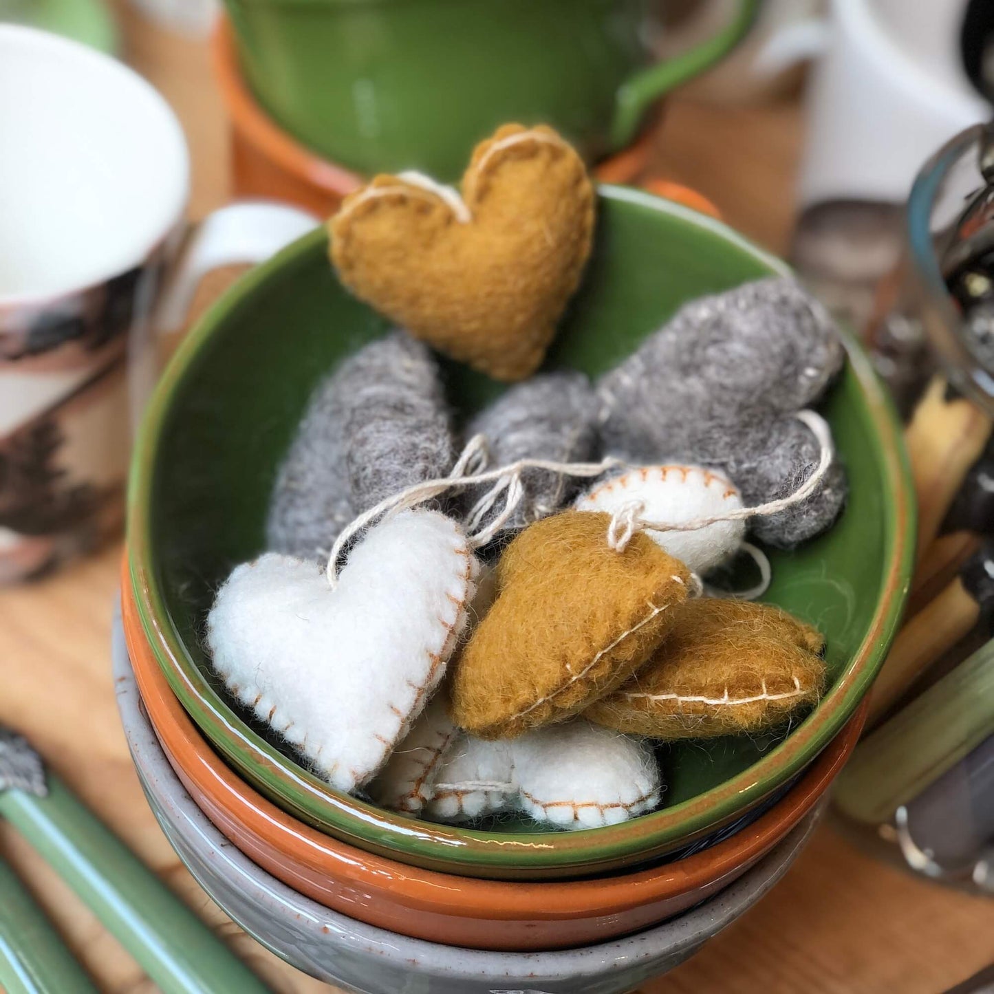 Hearts - Assorted colours