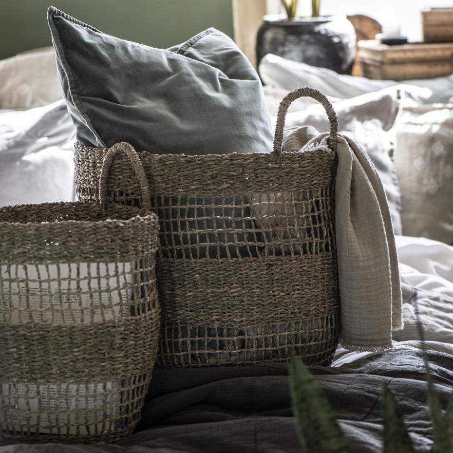 Round baskets - short handle