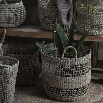 Round baskets - short handle