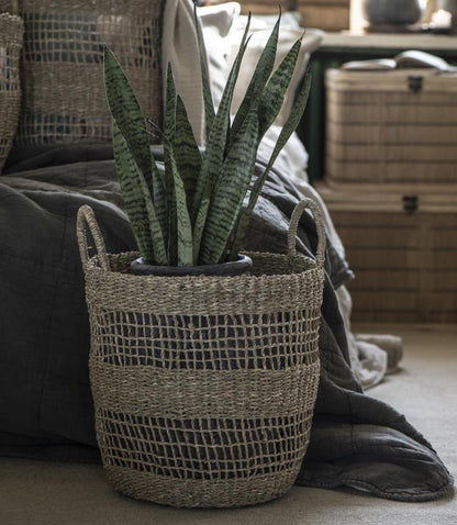 Round baskets - short handle