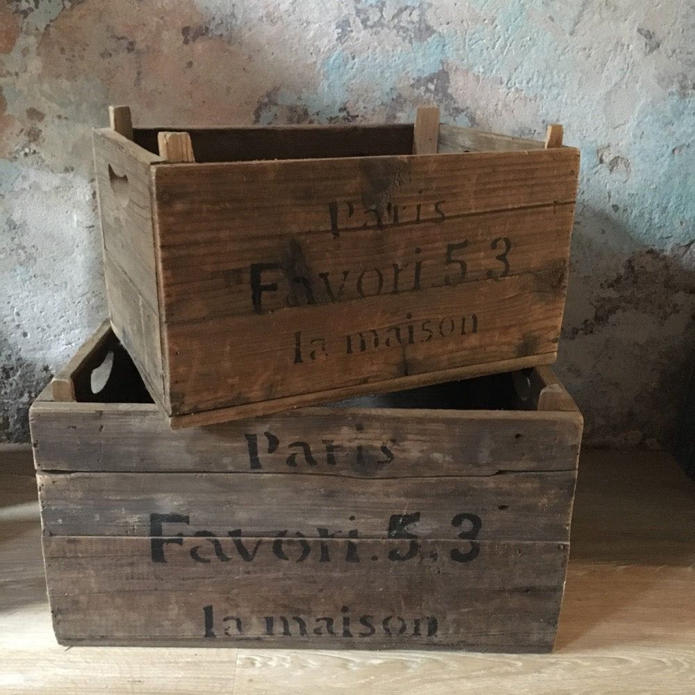 Cassa in legno - Paris Madame Gioia Home