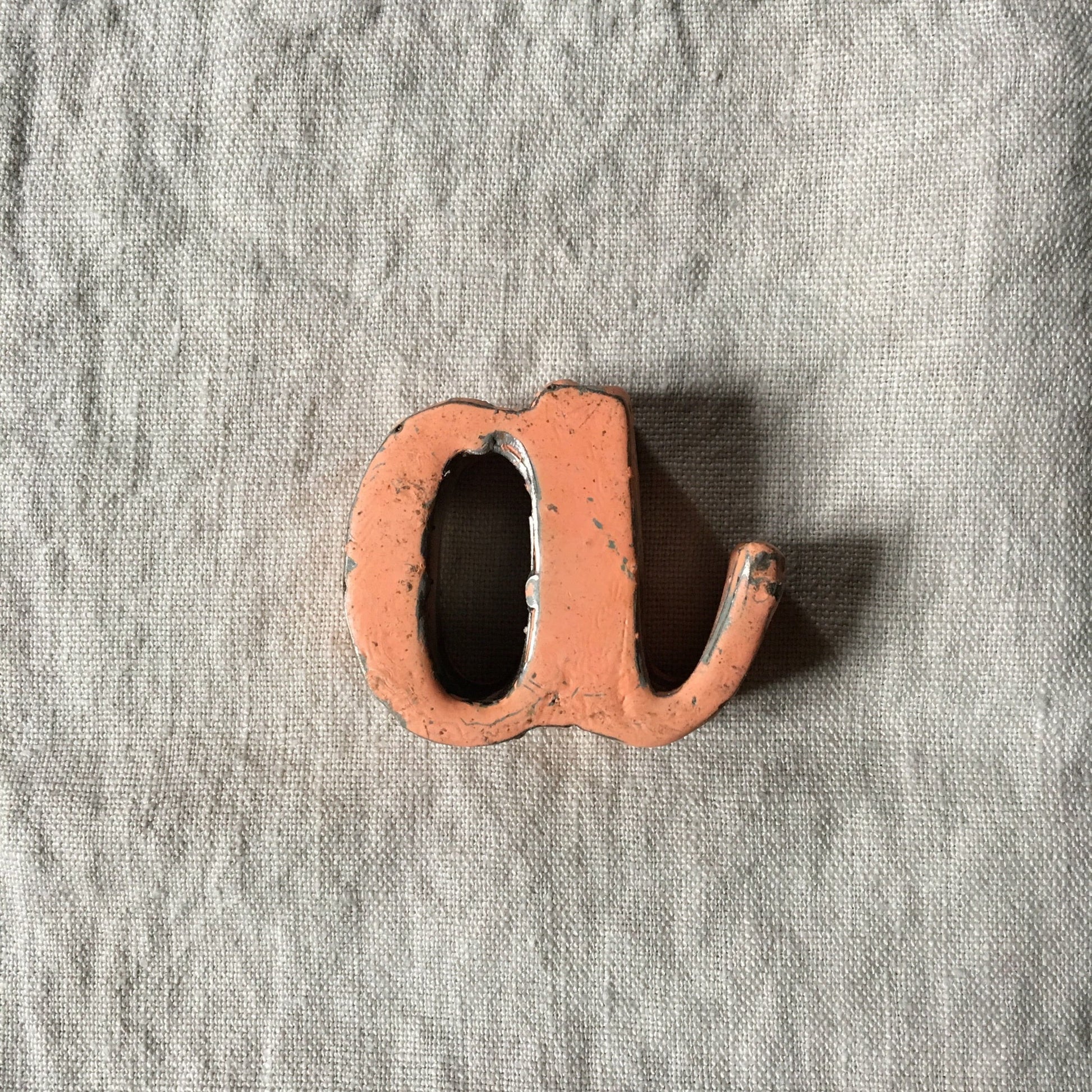 Lettere Ferro - Minuscolo Corsivo Madame Gioia Home a / 5-14-25cm (in base alla lettera)