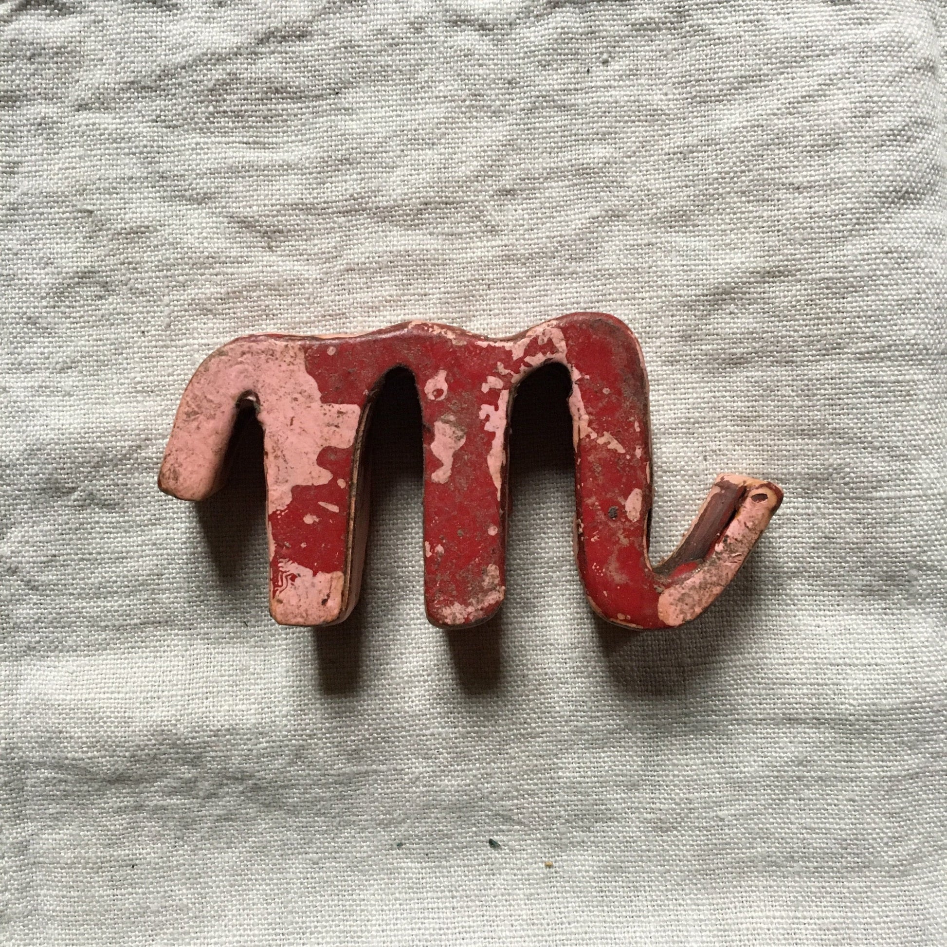 Lettere Ferro - Minuscolo Corsivo Madame Gioia Home m / 5-14-25cm (in base alla lettera)