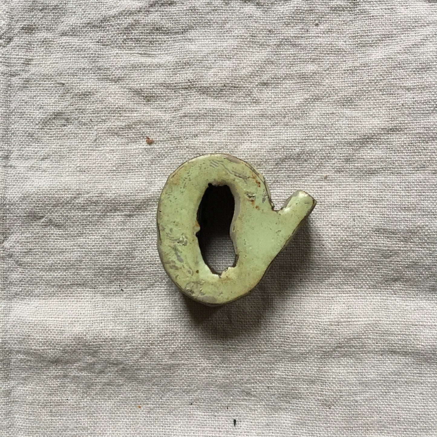Lettere Ferro - Minuscolo Corsivo Madame Gioia Home o / 5-14-25cm (in base alla lettera)