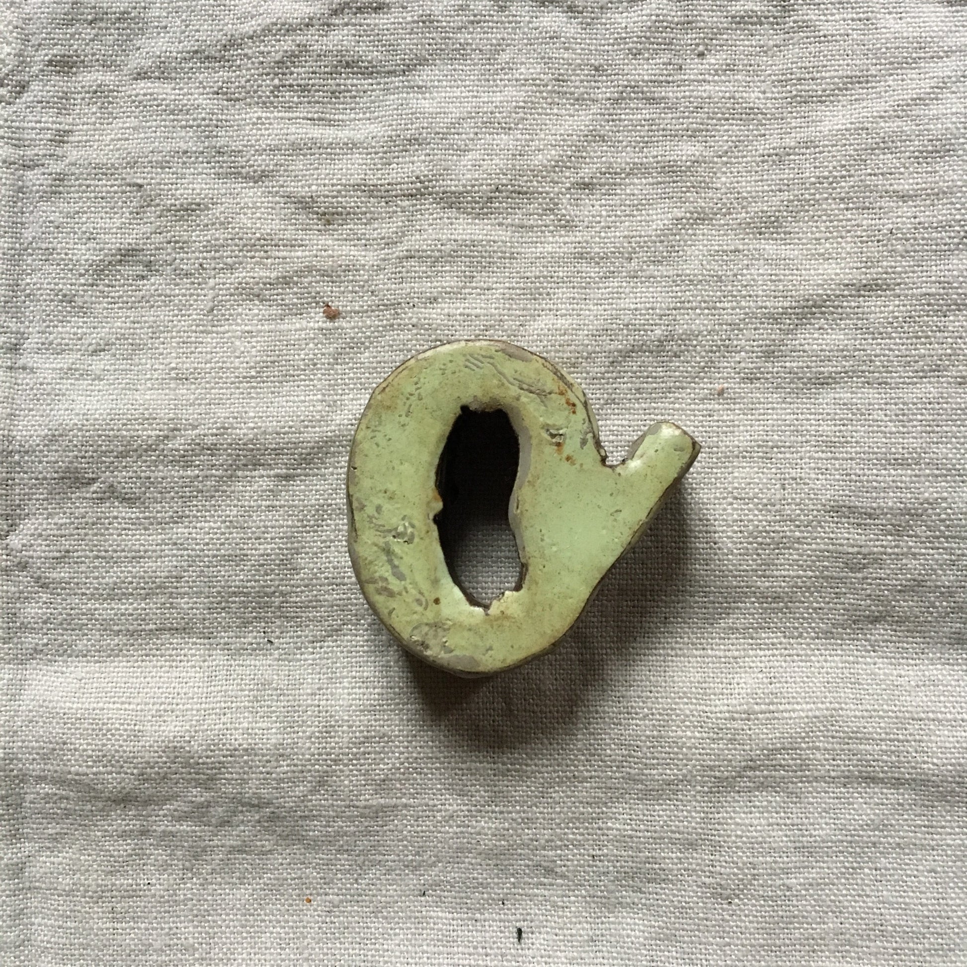 Lettere Ferro - Minuscolo Corsivo Madame Gioia Home o / 5-14-25cm (in base alla lettera)