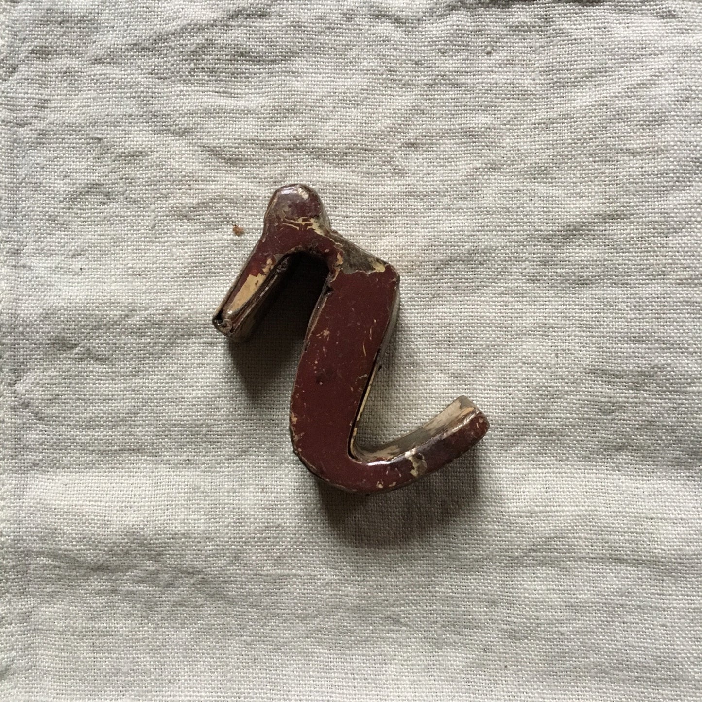 Lettere Ferro - Minuscolo Corsivo Madame Gioia Home r / 5-14-25cm (in base alla lettera)