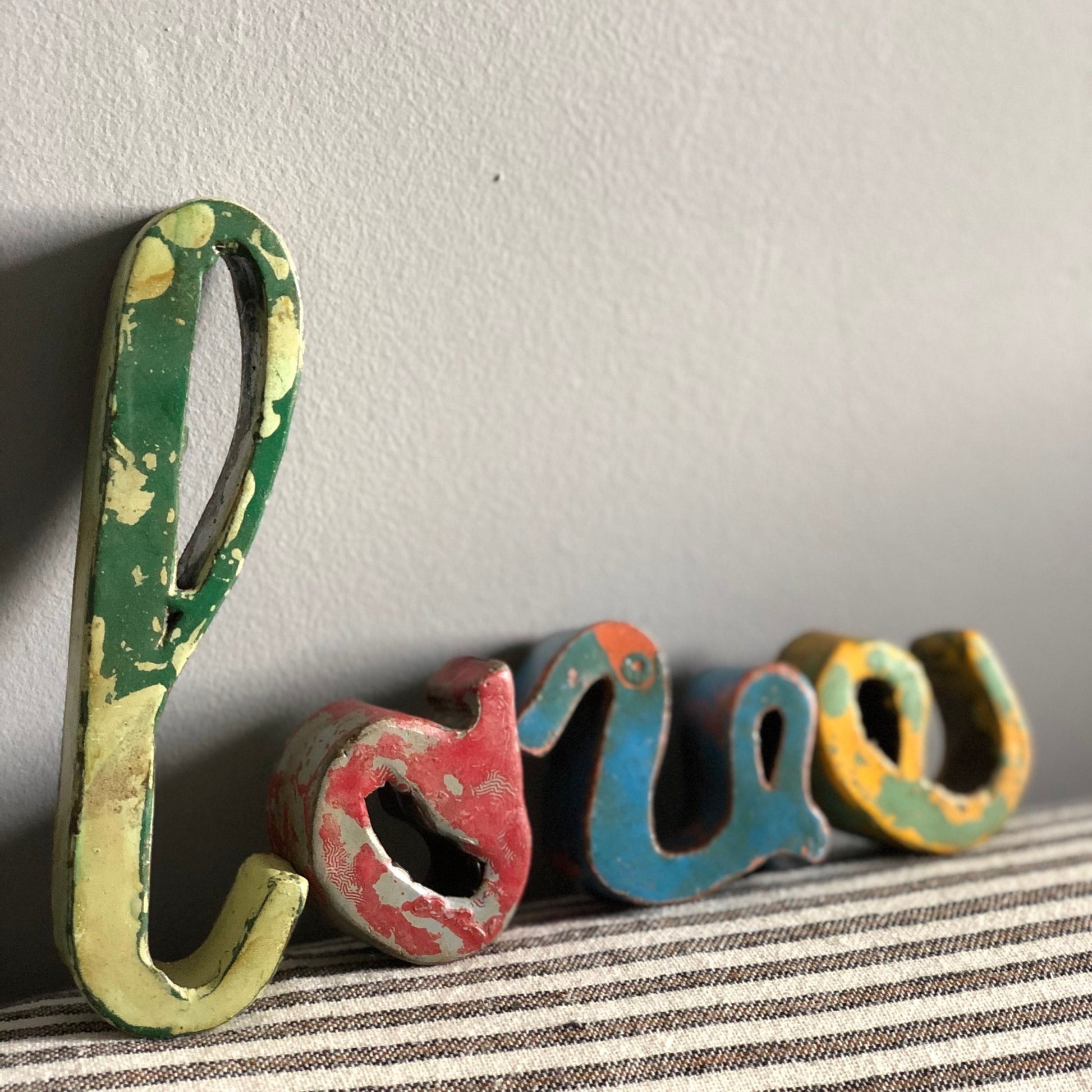 Lettere Ferro - Minuscolo Corsivo Madame Gioia Home