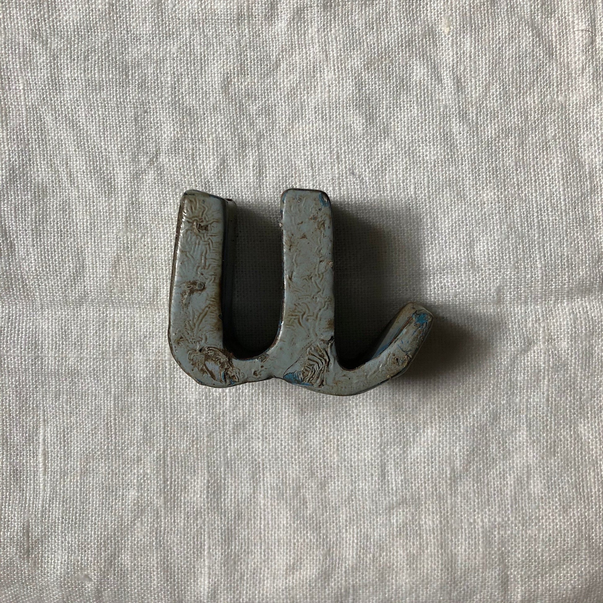 Lettere Ferro - Minuscolo Corsivo Madame Gioia Home u / 5-14-25cm (in base alla lettera)