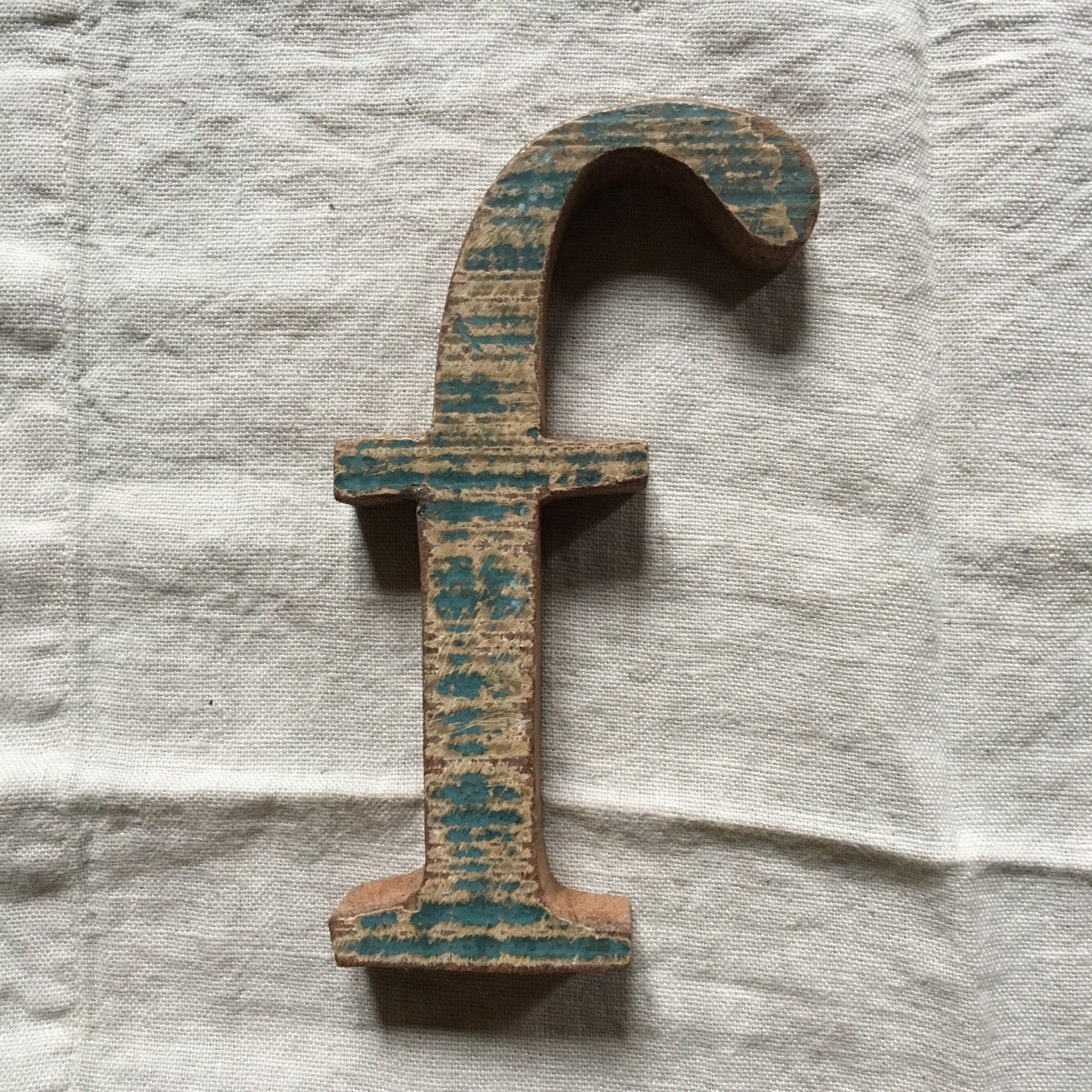 Lettere legno - Minuscolo Corsivo Madame Gioia Home 10/15cm / f