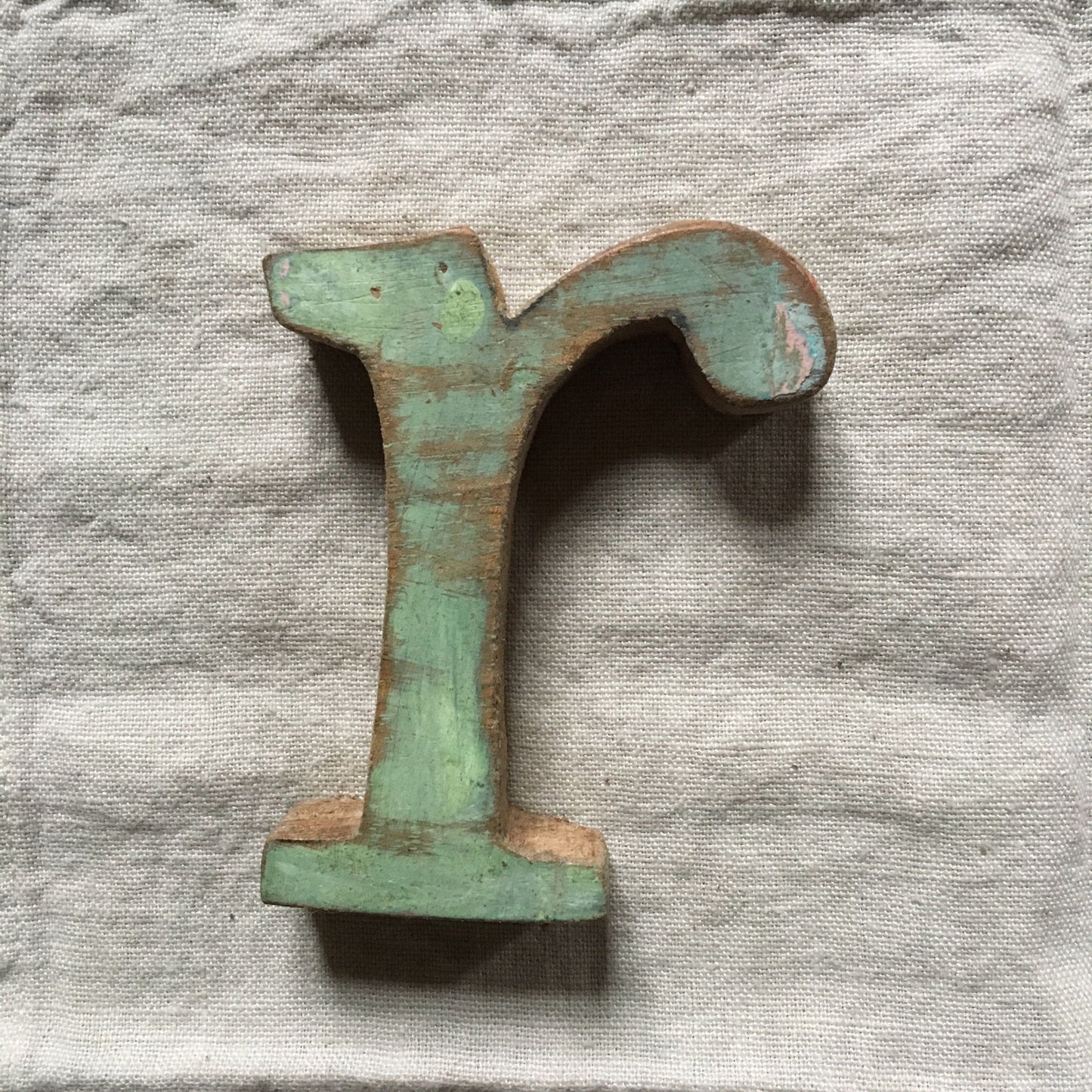 Lettere legno - Minuscolo Corsivo Madame Gioia Home 10/15cm / r