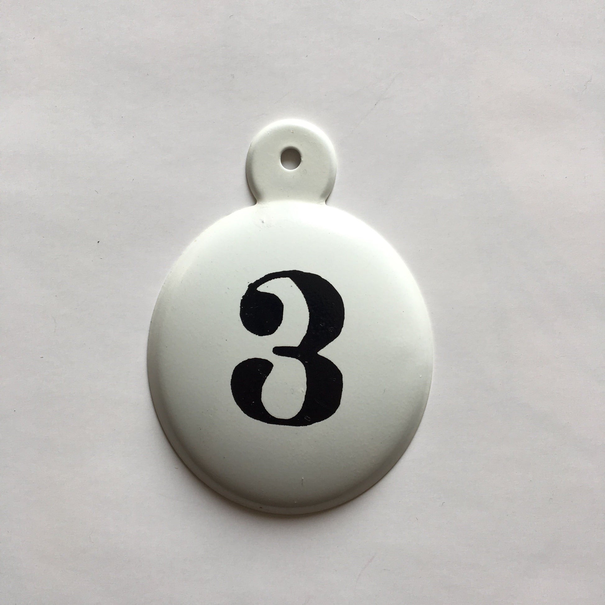 Numeri smalto Madame Gioia Home 9.5x7cm / 3