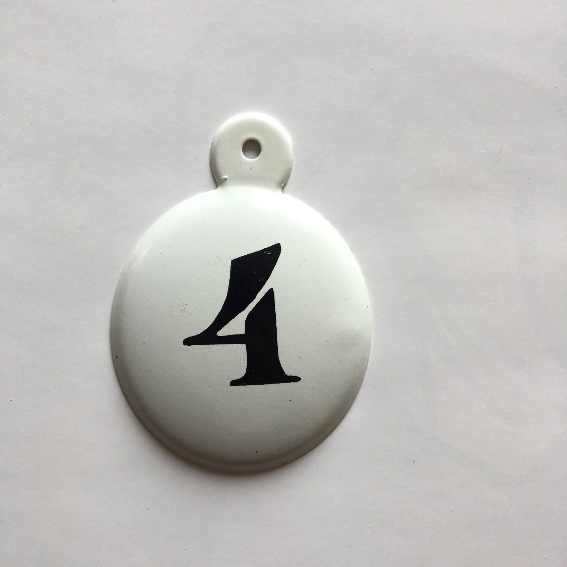 Numeri smalto Madame Gioia Home 9.5x7cm / 4