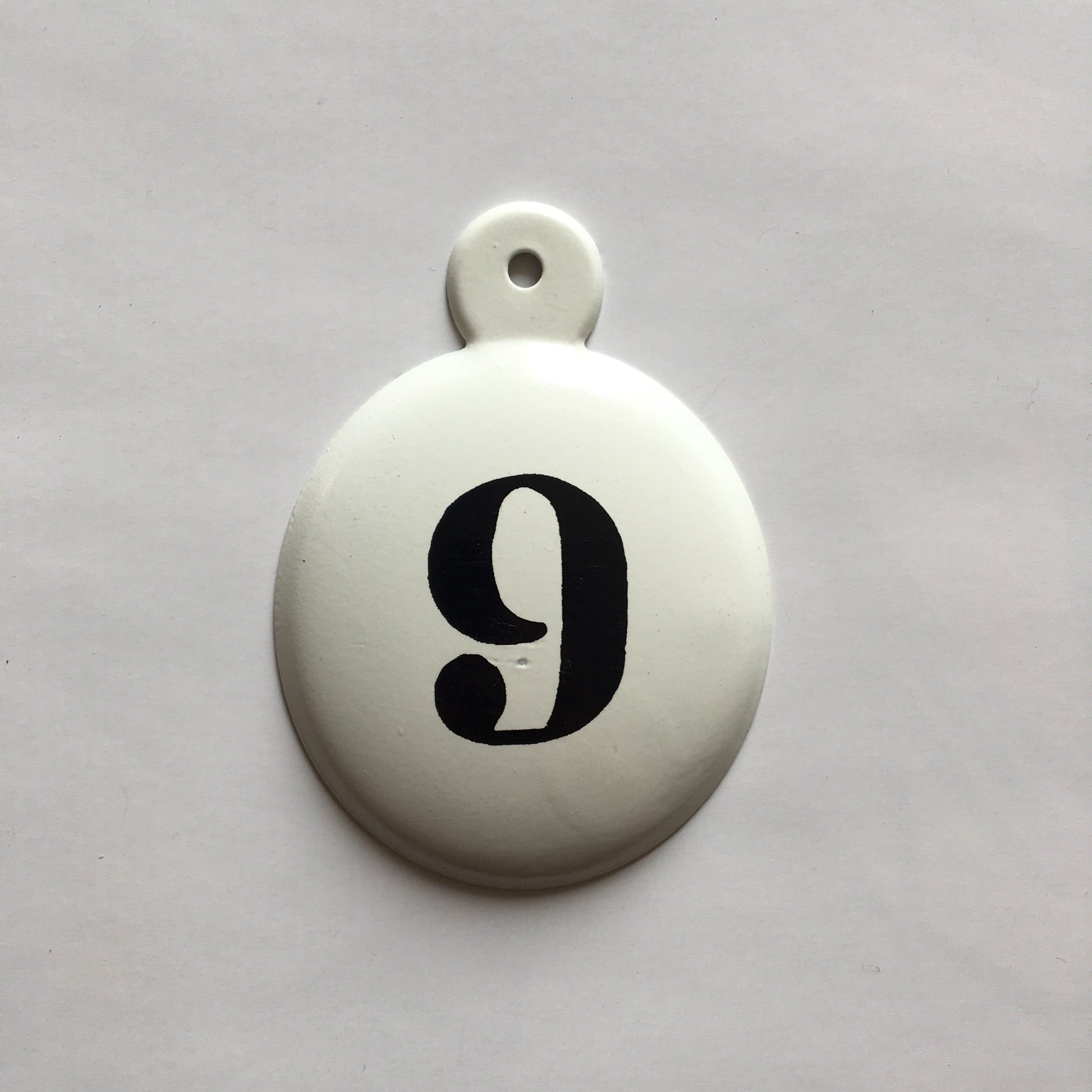 Numeri smalto Madame Gioia Home 9.5x7cm / 9