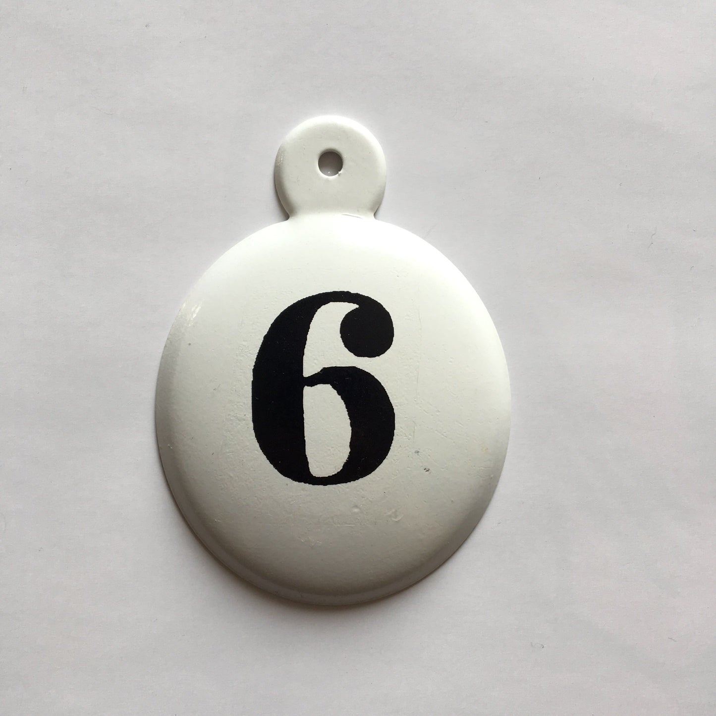 Numeri smalto Madame Gioia Home 9.5x7cm / 6