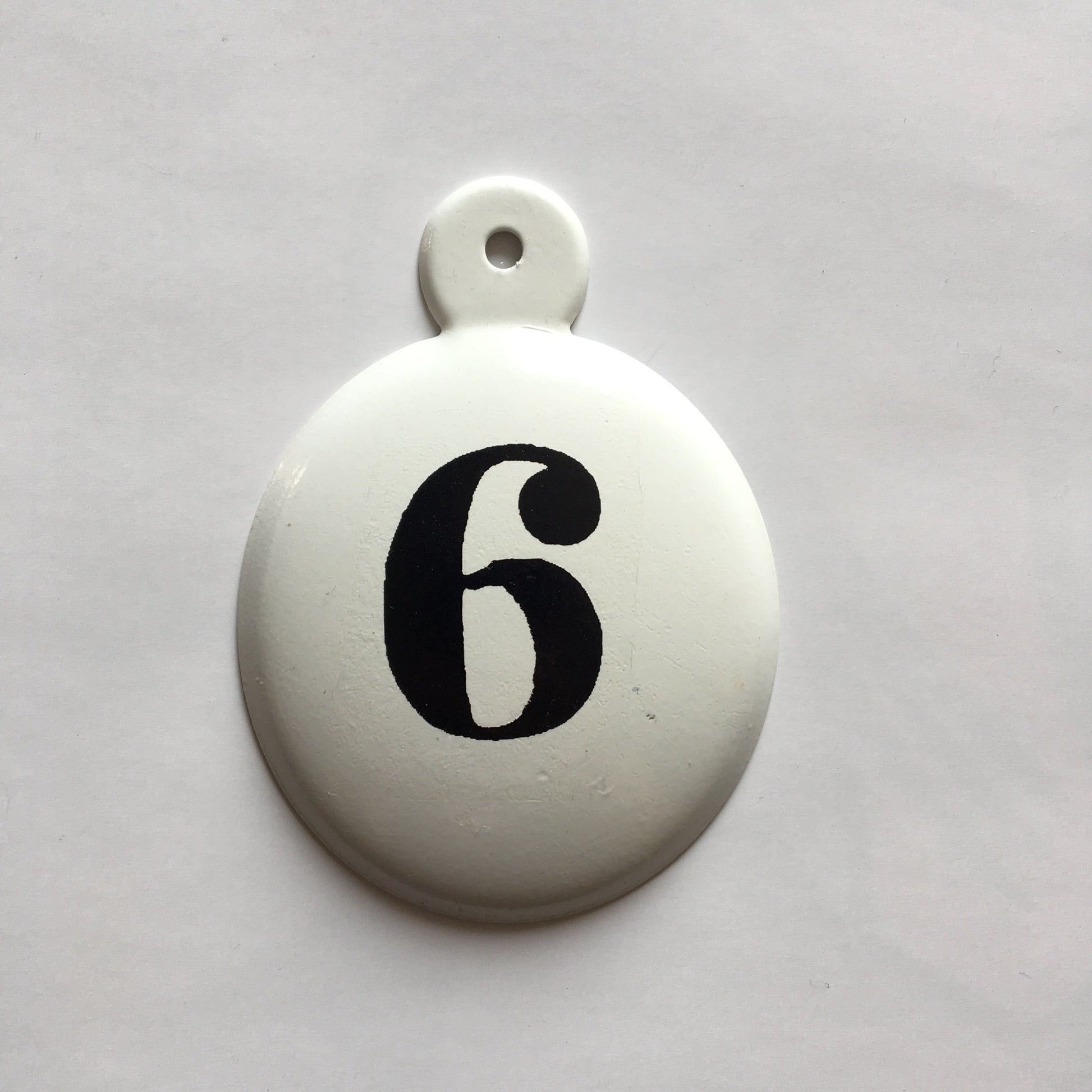 Numeri smalto Madame Gioia Home 9.5x7cm / 6
