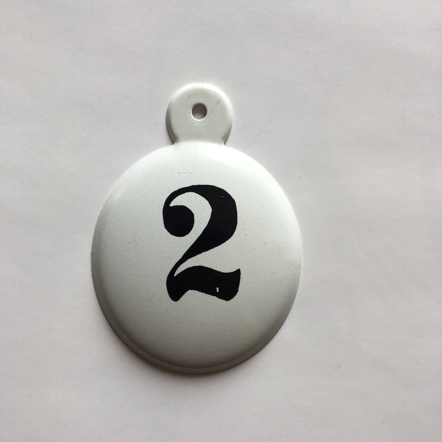 Numeri smalto Madame Gioia Home 9.5x7cm / 2