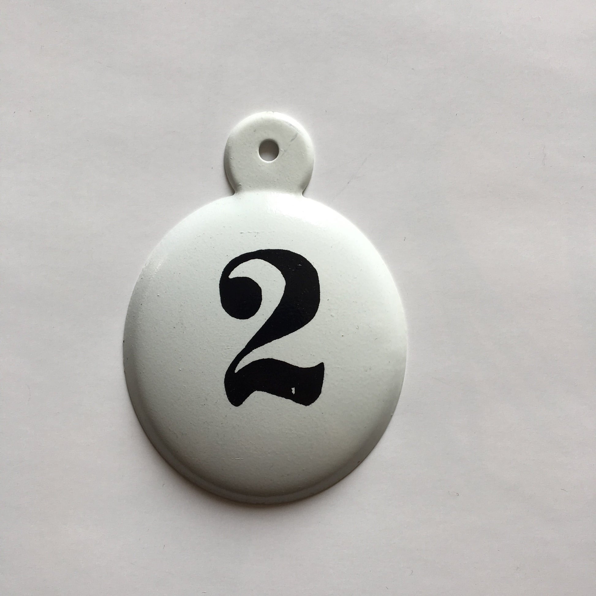 Numeri smalto Madame Gioia Home 9.5x7cm / 2