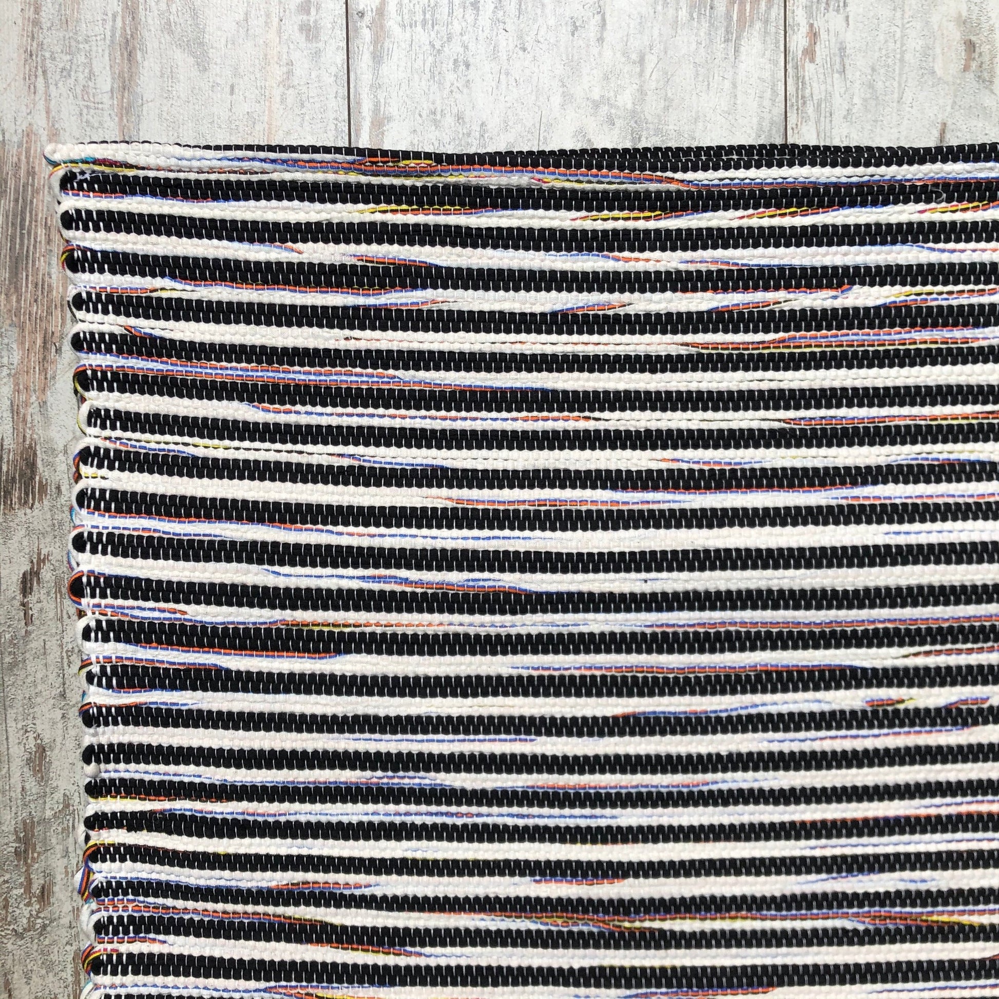 Tappeto - Fantasia - 50x150 Madame Gioia Home 50x150 / Cotone 100% / BIANCO/nero/multicolor