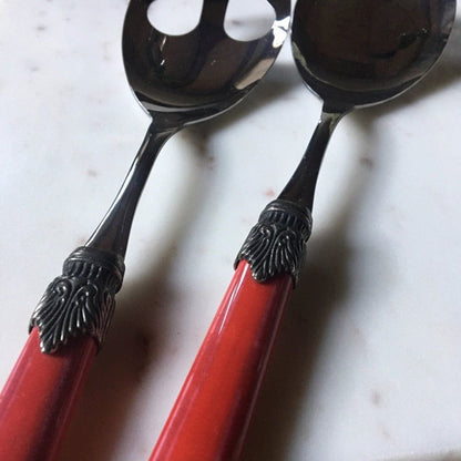 Coppia Insalata - Vintage - Rivadossi Rivadossi Rosso