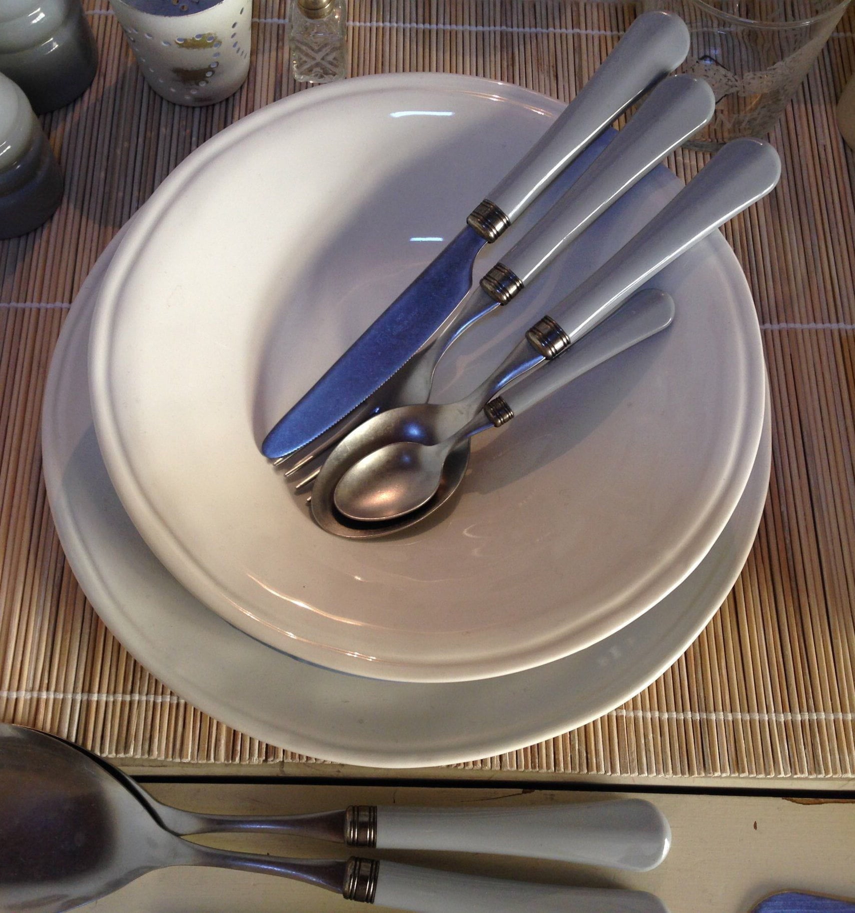 Servizio Set di Posate 24 Pezzi in Acciaio Inox Rivadossi Servizio Set di Posate 24 Pezzi in Acciaio Inox Rivadossi