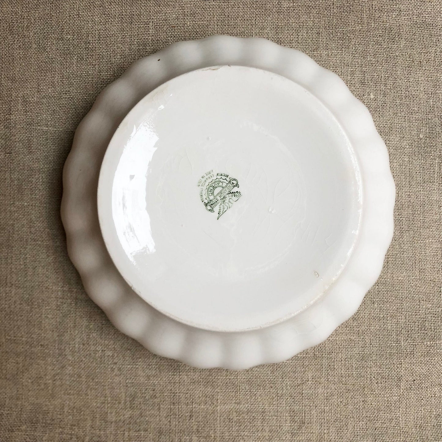 Insalatiera - Ceramica italiana Laveno - Vintage Vintage 25x5x9cm