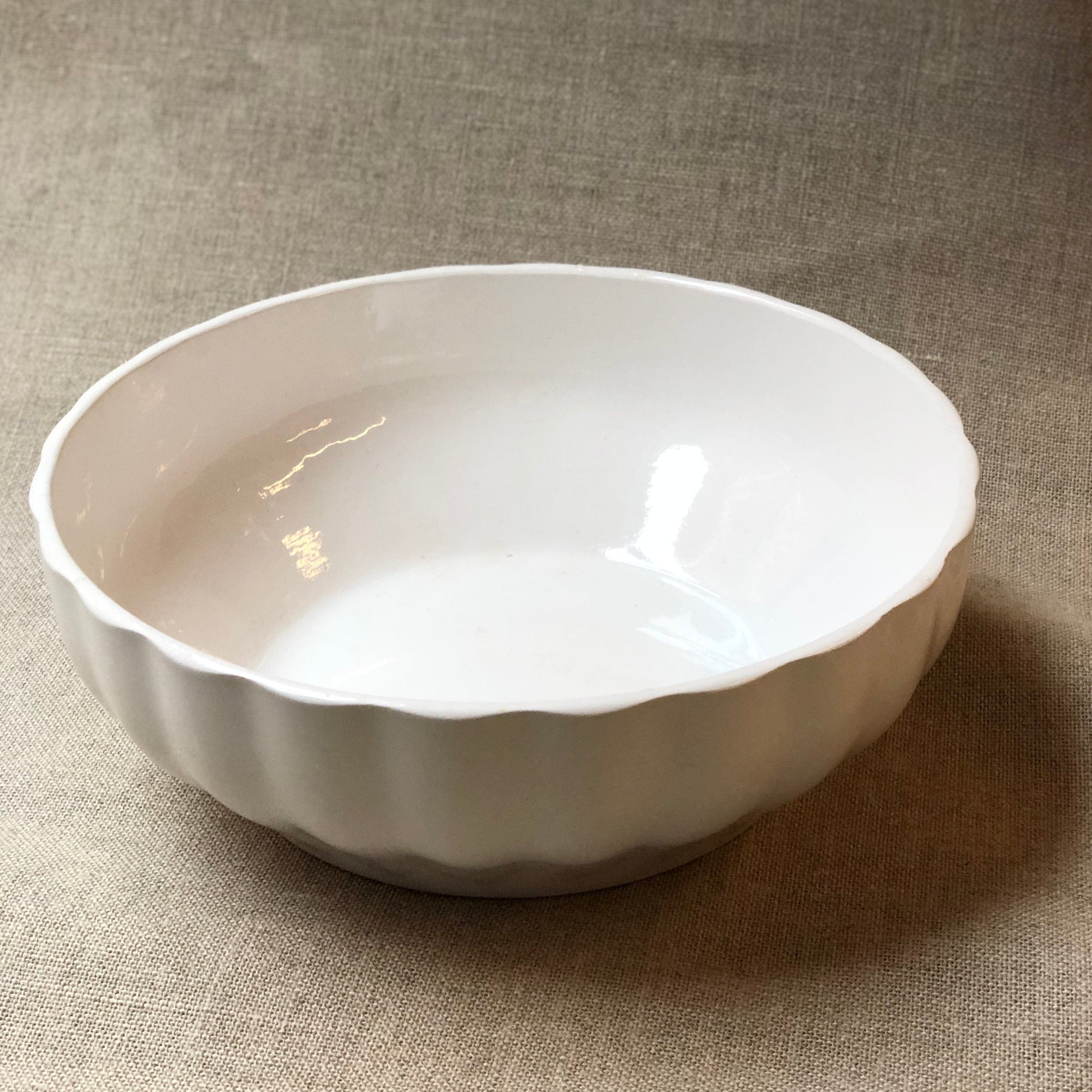 Insalatiera - Ceramica italiana Laveno - Vintage Vintage 25x5x9cm