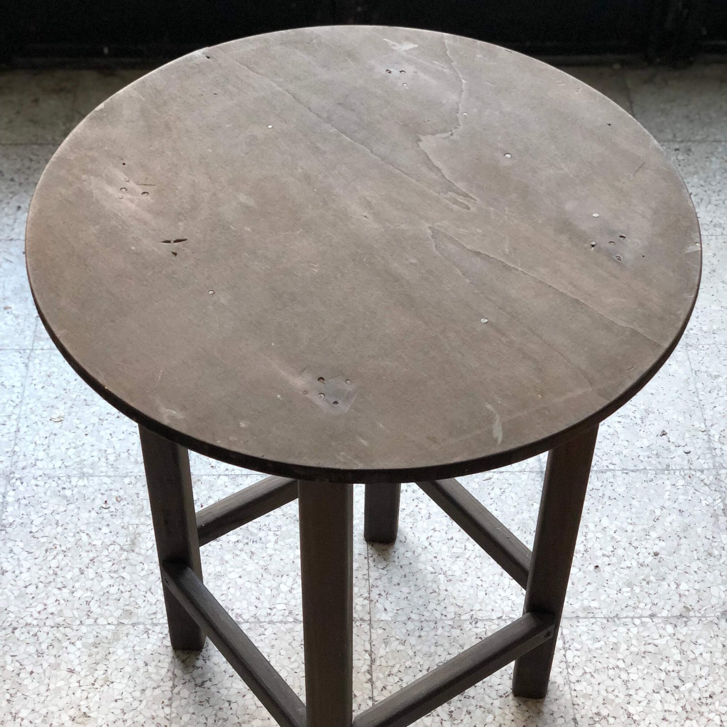 Tavolino tondo - Vintage Vintage Diam60 H72cm