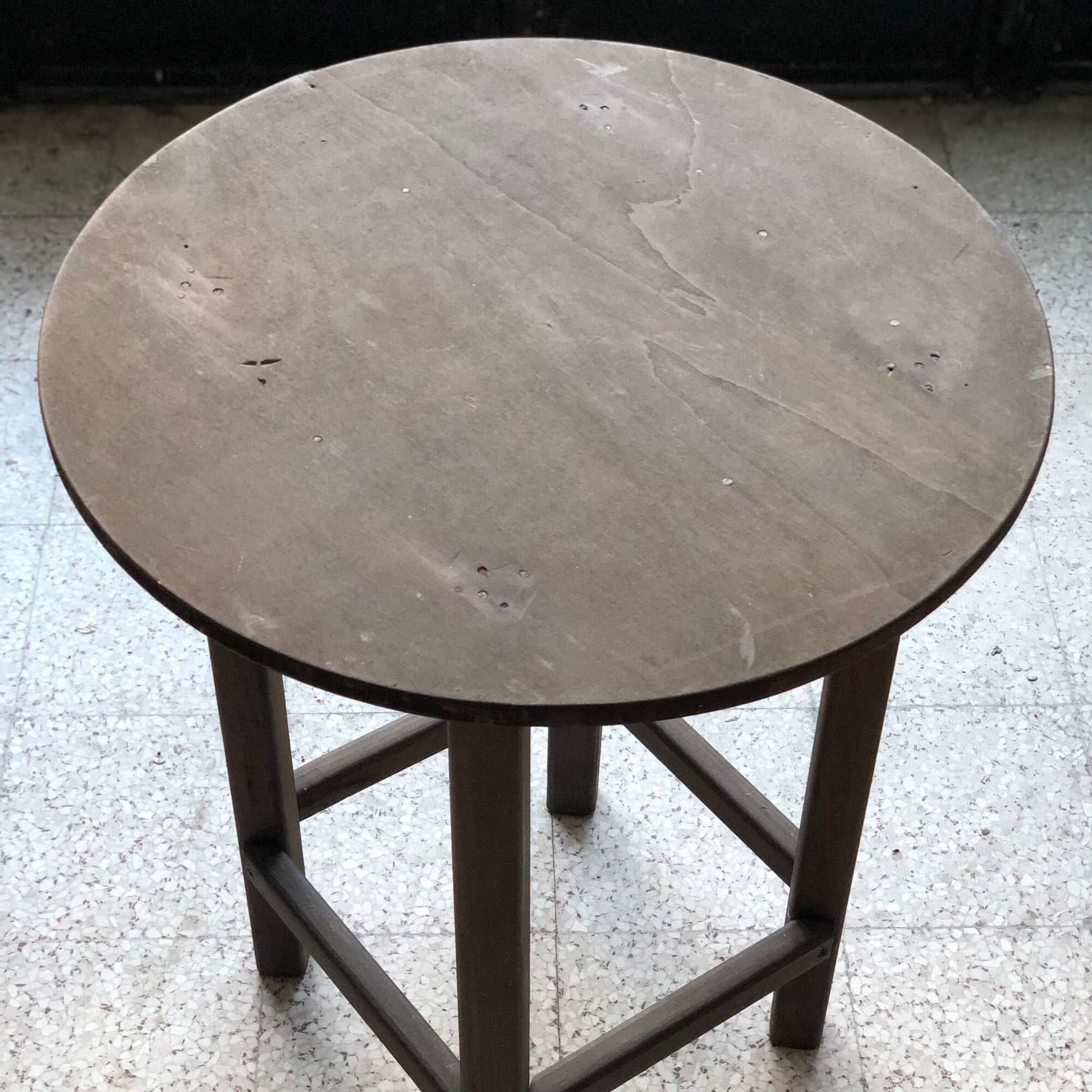 Tavolino tondo - Vintage Vintage Diam60 H72cm
